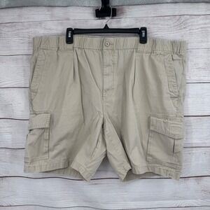 Tommy Bahama Survivor Cargo‎ Shorts Mens 2XB  Elastic Waist Casual